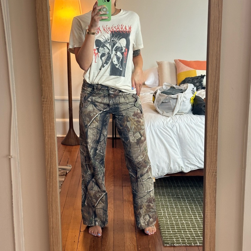 Russell Outdoors Ladies Camo Quest Pant Size S